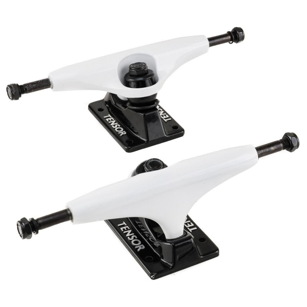 Tensor Trucks Alloys White/Black 5.0 | Boardstore Skate Shop