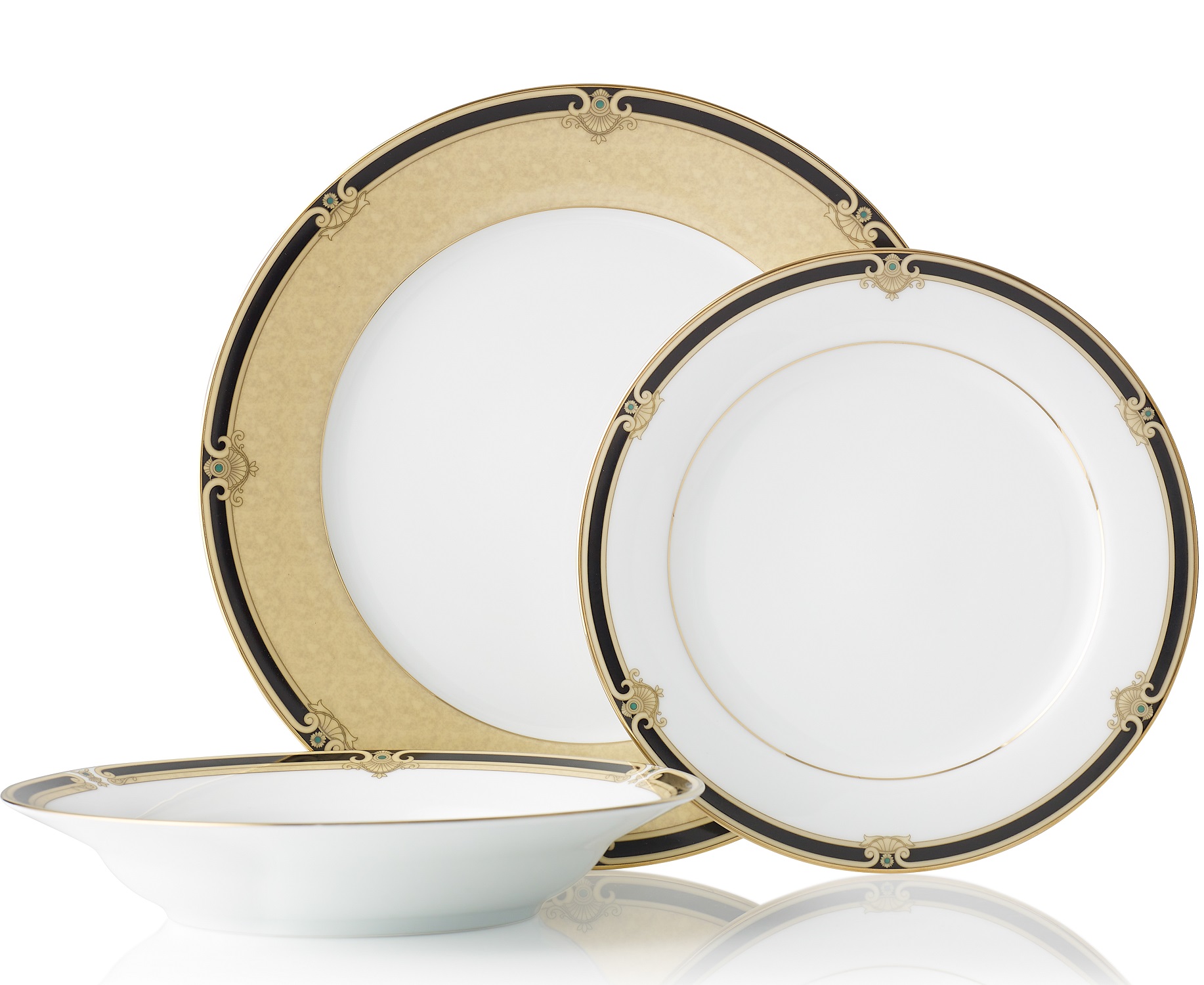 Noritake Braidwood 12 Piece Dinner Set