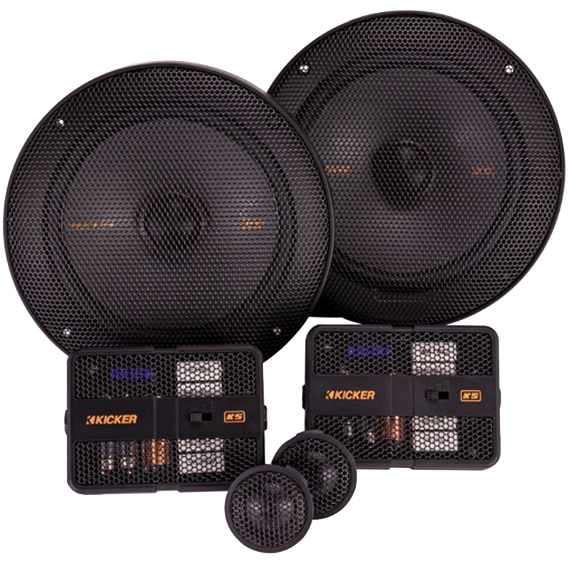 Kicker KSS6504 6.5" 250W Component Car Speakers