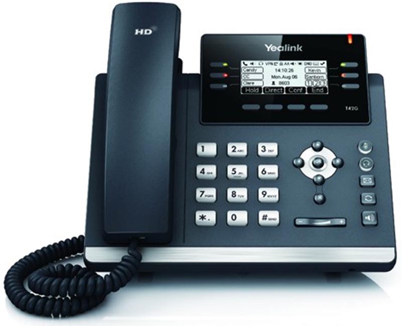 Yealink SIP-T42G Ultra-Elegant Gigabit IP Phone