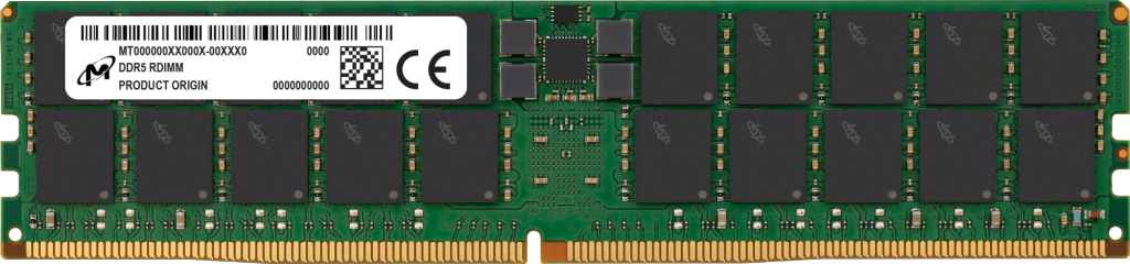 Micron 64GB (1x 64GB) 5600MHz ECC Registered DDR5