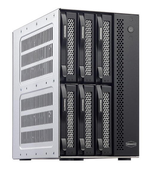TerraMaster D6-320 External Hard Drive Enclosure - USB 3.2 Gen2 10Gbps Type-C HDD Storage Hot Swappable Plug and Play (Diskless)