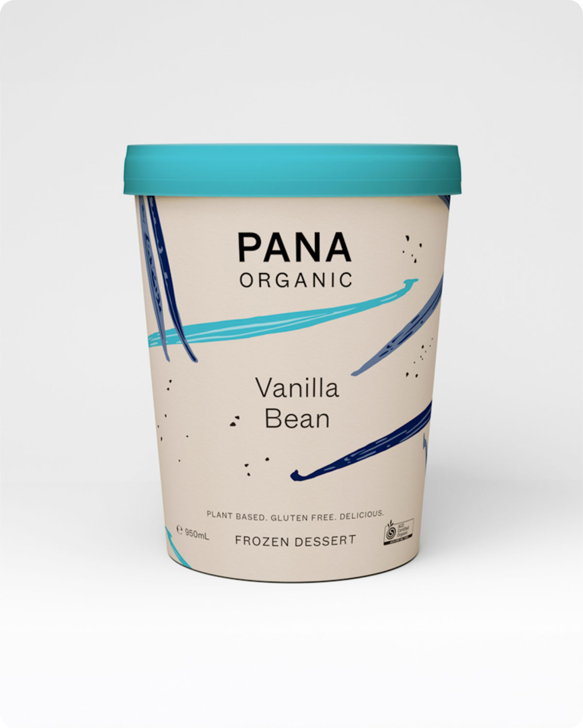 Pana Organic Vanilla Bean Frozen Dessert Tub 950ml