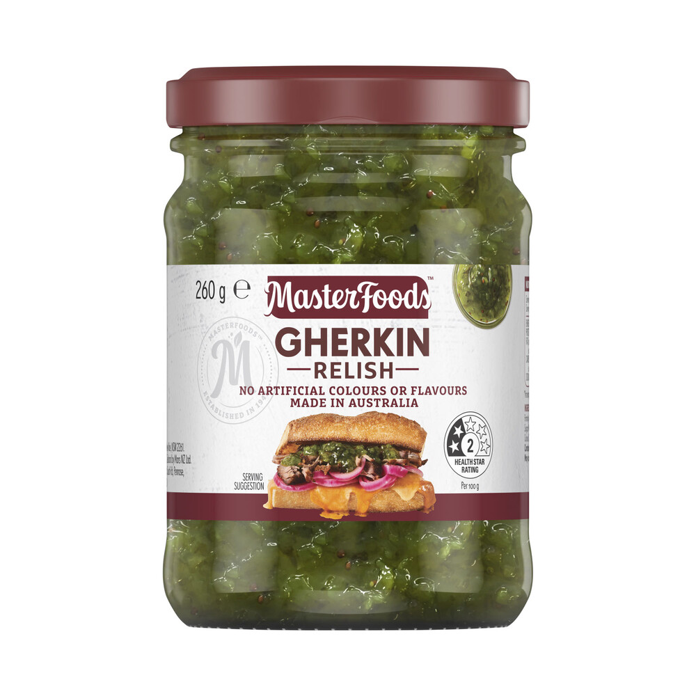 Masterfoods Gherkin Relish 260g