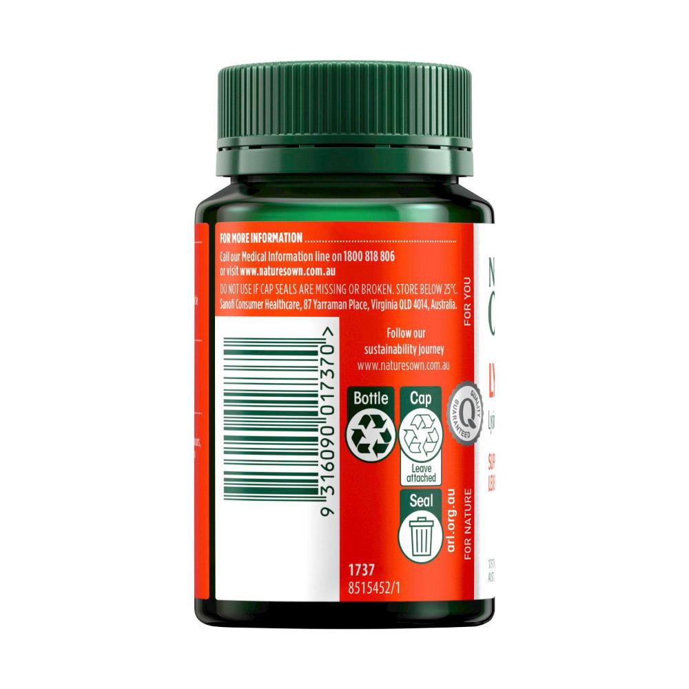 Nature's Own Double Strength Cold Sore Relief - 100 Tablets