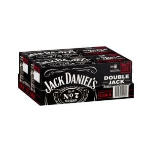 Jack Daniel's Double Jack and Cola 20 Pack, 375 ml
