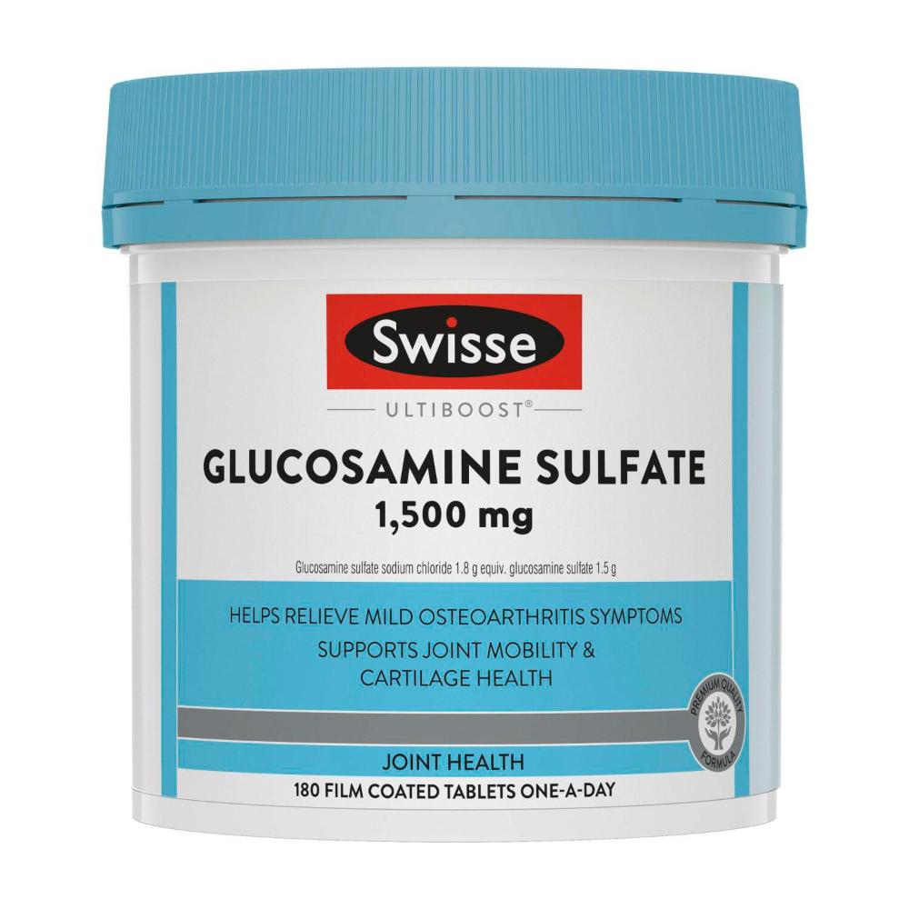 Swisse Ultiboost Glucosamine Sulfate 1500mg 210 Tablets