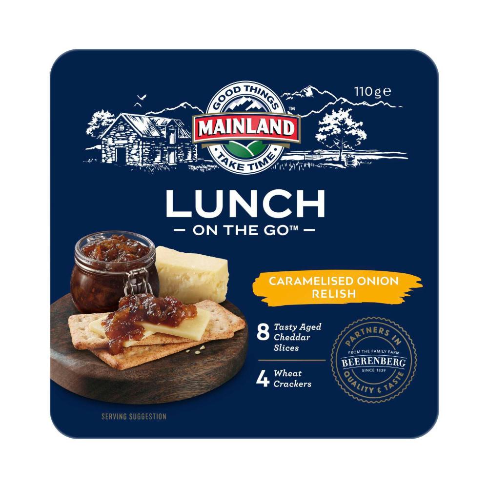 Mainland Caramelised Onion Lunch Pack 110g