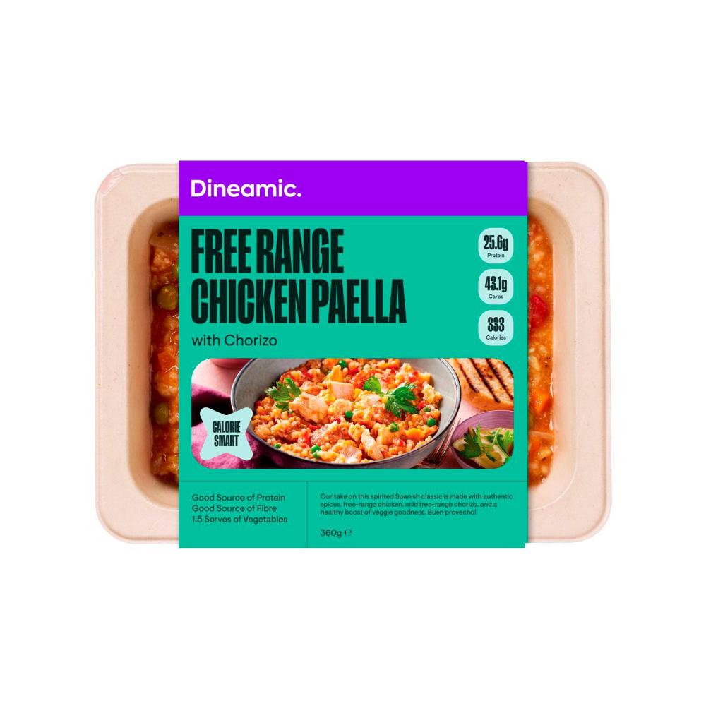 Dineamic Meal Chicken & Chorizo Paella 360g