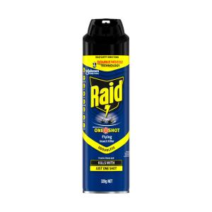 Raid One Shot Pest Flying Insect Killer Odourless 220g