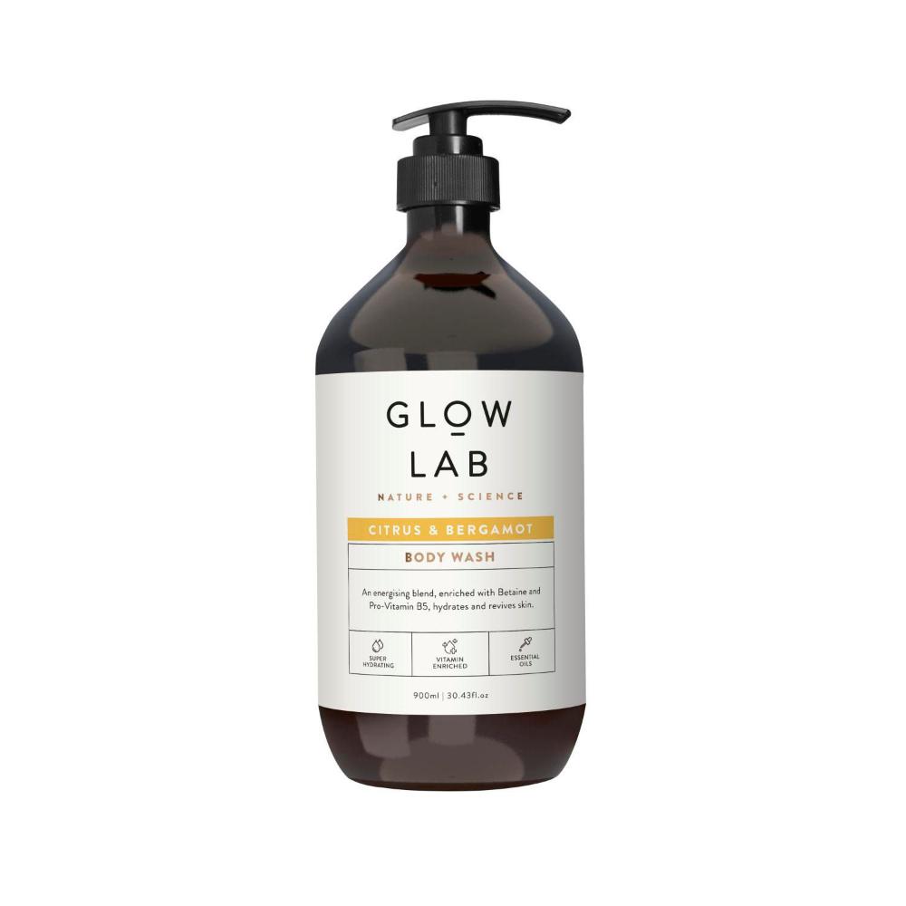 Glow Lab Body Wash Citrus & Bergamot 900ml