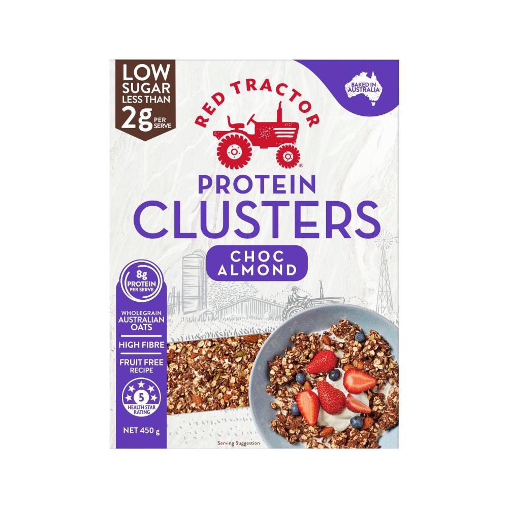 Red Tractor Protein Low Sugar Granola Choc almond 450g