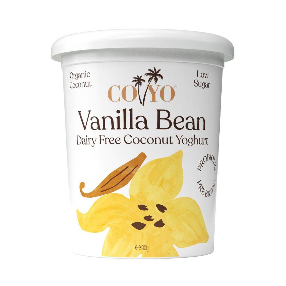 Coyo Organic Coconut Yoghurt Vanilla Bean 900g