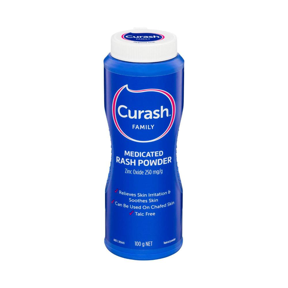 Curash Medicated Anti Rash Powder With Cornstarch 100g
