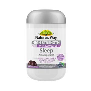 Nature's Way High Strength Sleep Ashwagandha Adult Vita Gummies 40 Pack