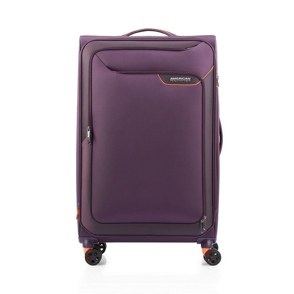American Tourister Applite 4 Eco 71 cm Spinner - Purple / Orange