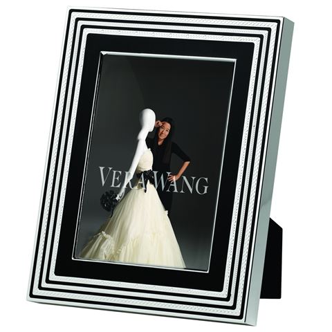Wedgwood Vera Wang With Love Noir Photo Frame 4"X6"
