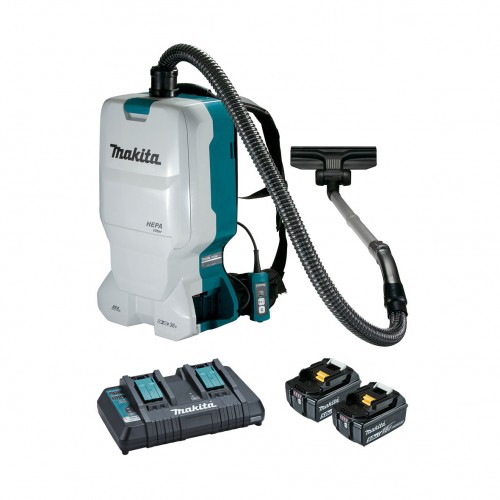 Makita 18Vx2 Brushless 6 Litre Backpack Vacuum - Tool Only DVC660ZX1