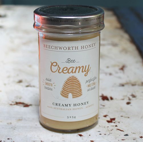 Beechworth Honey Australian Creamed Honey Jar 325g