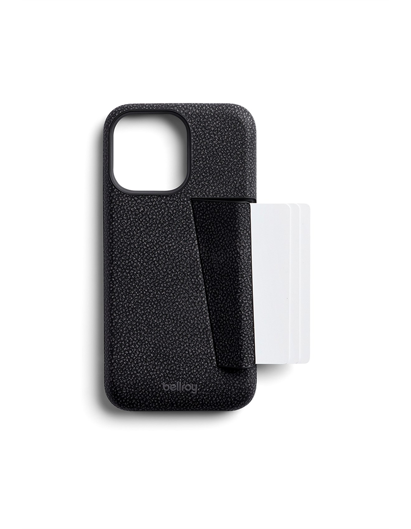Bellroy Men's iPhone 14 Pro 3-Card Phone Case Black