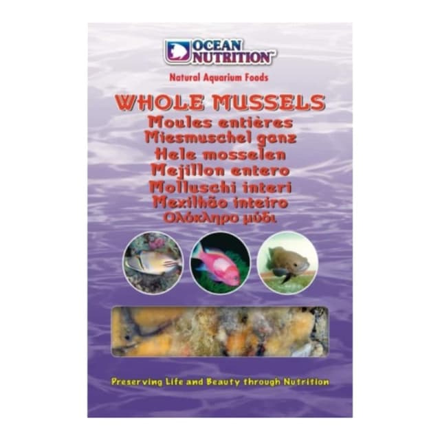 Ocean Nutrition Frozen Whole Mussel - in Store Pick Up Only!