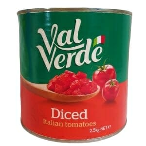 Val Verde Italian Tomatoes Diced 400g