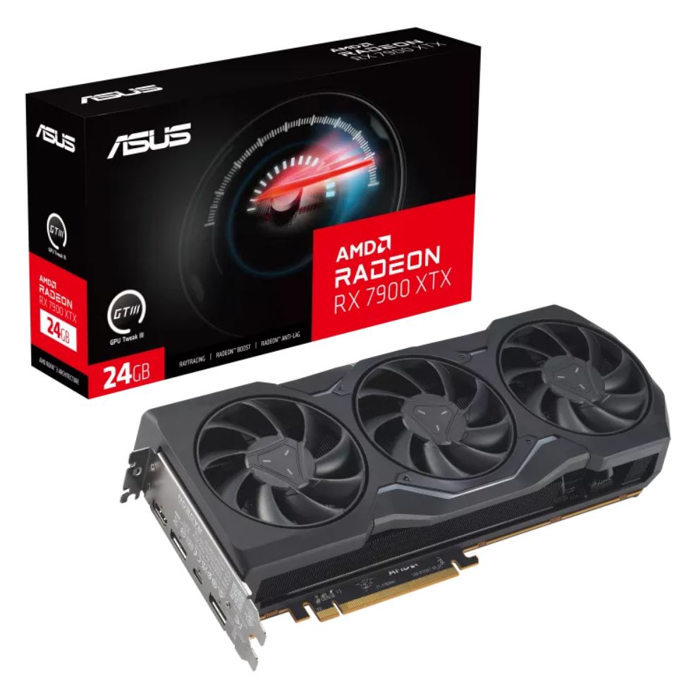 Asus RX7900XTX-24G AMD Radeon RX 7900 XTX 24 GB GDDR6