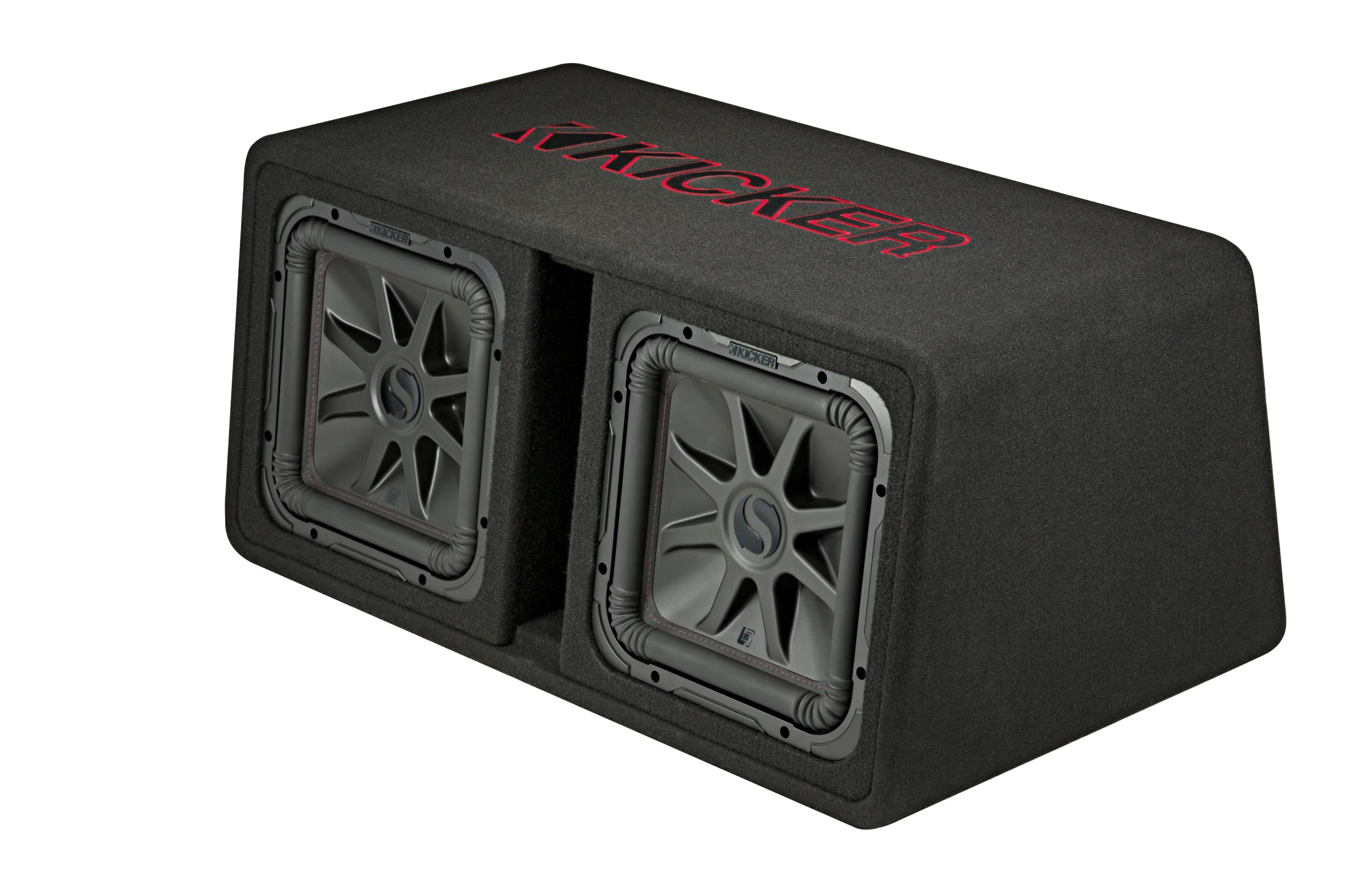 Kicker 45DL7R122 -Dual 12 Ported Enclosure 1200 Watts RMS