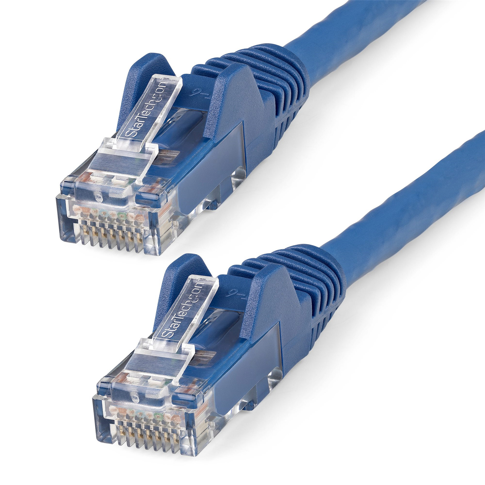 StarTech 1m Cat6 Ethernet Cable - LSZH (Low Smoke Zero Halogen) 10 Gigabit 650MHz 100W PoE RJ45 10GbE UTP Network Patch Cord Snagless with Strain