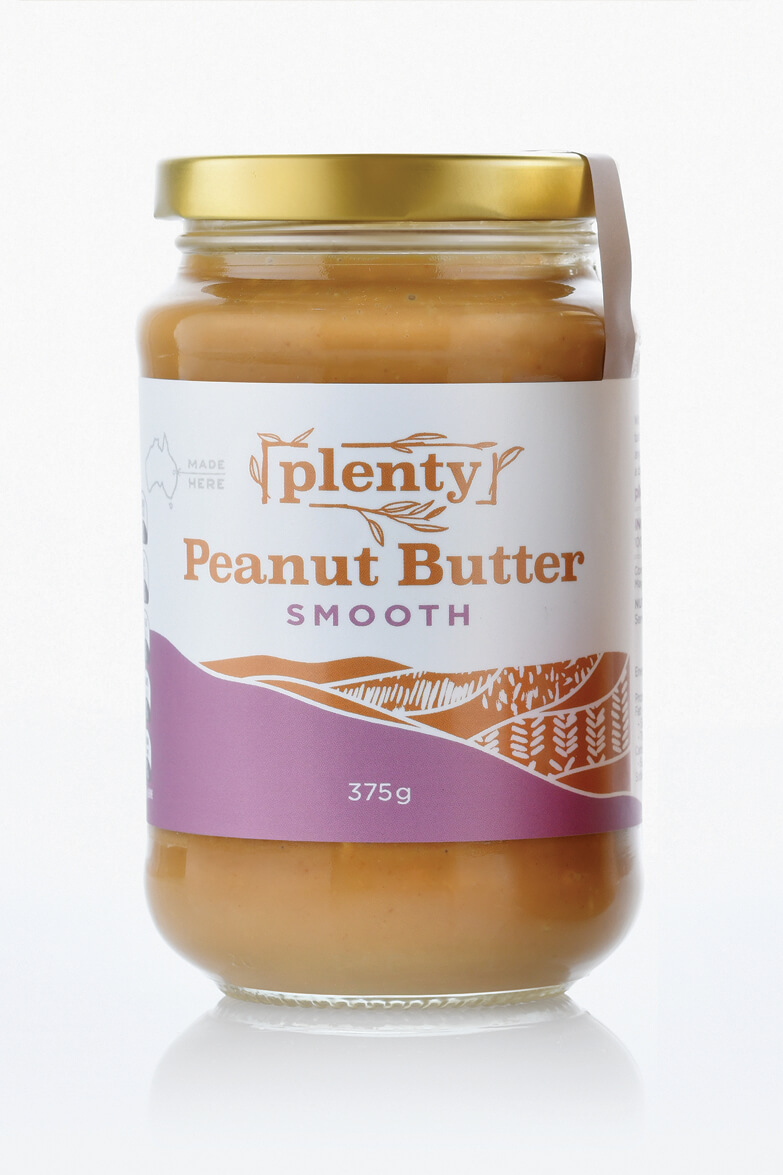 Plenty - Peanut Butter Smooth - 375g