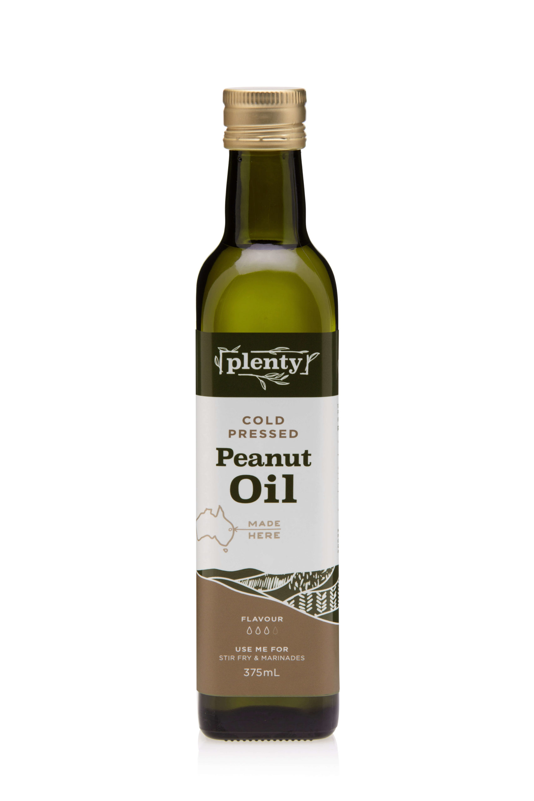 Plenty - Cold Pressed Peanut Oil - 375ml