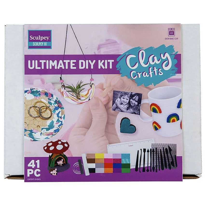 Sculpey III Ultimate DIY Kit-Clay Crafts, Assorted