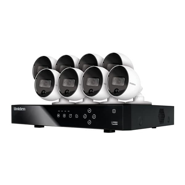 Uniden Guardian GXVR55840 DVR 4 Camera Security System