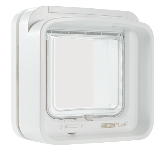 SureFlap Microchip Cat Door Dual Scan -White