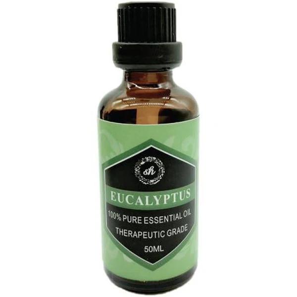 50ml Essential Oils 100% Pure Therapeutic Grade -Aroma Aromatherapy Diffuser Oil Eucalyptus