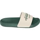 adidas-Adilette Shower Slides-Unisex-Wonder White / Collegiate Green / Collegiate Green-13