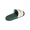 adidas-Adilette Shower Slides-Unisex-Wonder White / Collegiate Green / Collegiate Green-13