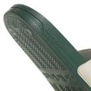 adidas-Adilette Shower Slides-Unisex-Wonder White / Collegiate Green / Collegiate Green-13
