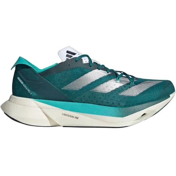 Adidas Adizero Adios Pro 3 M Legacy Teal / Silver Metallic / Mint Rush M 7.5 / W 8.5 - Unisex Running Trainers