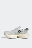 adidas-Adizero Adios Pro 3 Shoes-Unisex-Crystal White / Night Metallic / Linen Green-M 7.5 / W 8.5