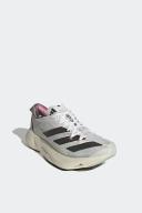 adidas-Adizero Adios Pro 3 Shoes-Unisex-Crystal White / Night Metallic / Linen Green-M 7.5 / W 8.5