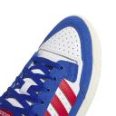 Adidas Centennial 85 Lo Sneakers in Collegiate Royal/Scarlet, Size UK 3 | END. Clothing