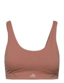 Adidas CoreFlow Luxe Studio Medium-Support Bra Clay Strata XS A-C - Women Training Sports Bras