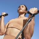 Adidas CoreFlow Luxe Studio Medium-Support Bra Clay Strata XS A-C - Women Training Sports Bras