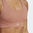 Adidas CoreFlow Luxe Studio Medium-Support Bra Clay Strata XS A-C - Women Training Sports Bras