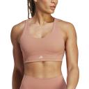 Adidas CoreFlow Luxe Studio Medium-Support Bra Clay Strata XS A-C - Women Training Sports Bras