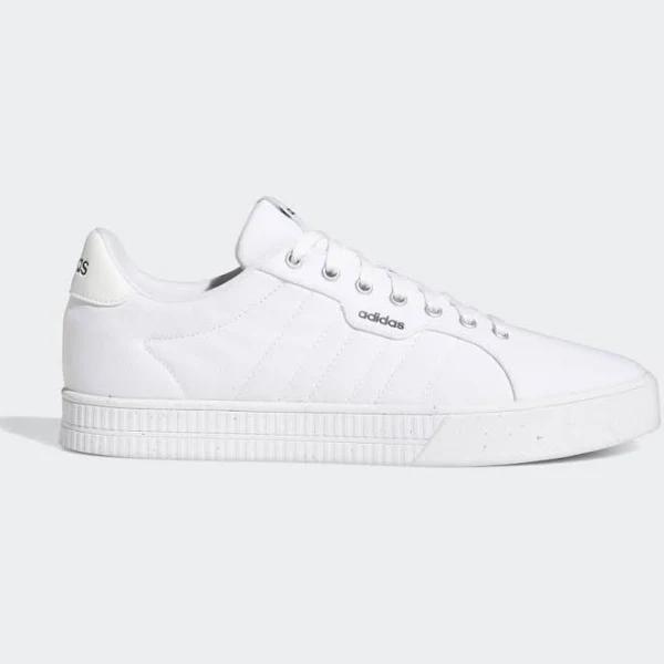 Adidas Daily 3.0 Eco Lifestyle Skateboarding Shoes White / Black 11 - Men Skateboarding Trainers