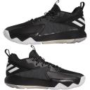 Adidas Dame EXTPLY 2.0 Shoes Black / White / Grey M 12.5 / W 13.5 - Unisex Basketball Trainers