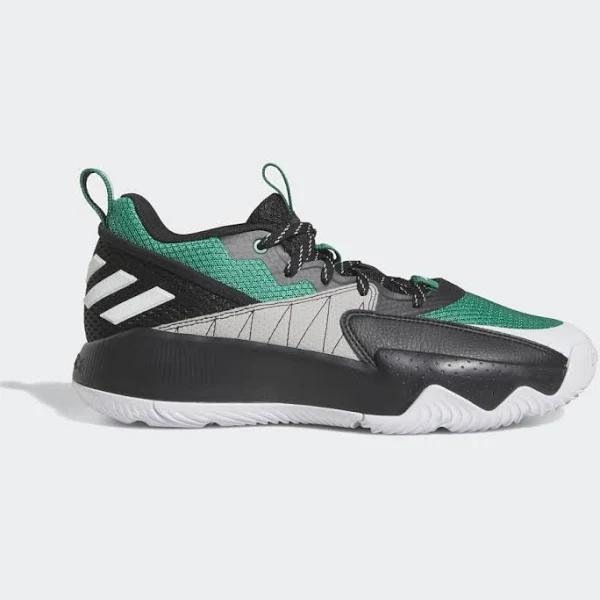 Adidas Dame EXTPLY 2.0 Shoes Court Green / Black / White M 5 / W 6 - Unisex Basketball Trainers