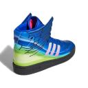Adidas Forum Motorsport Wings 4.0 Jeremy Scott Blue Gradient Shoes - Size 4 - Blue/shock Pink/Light Pink